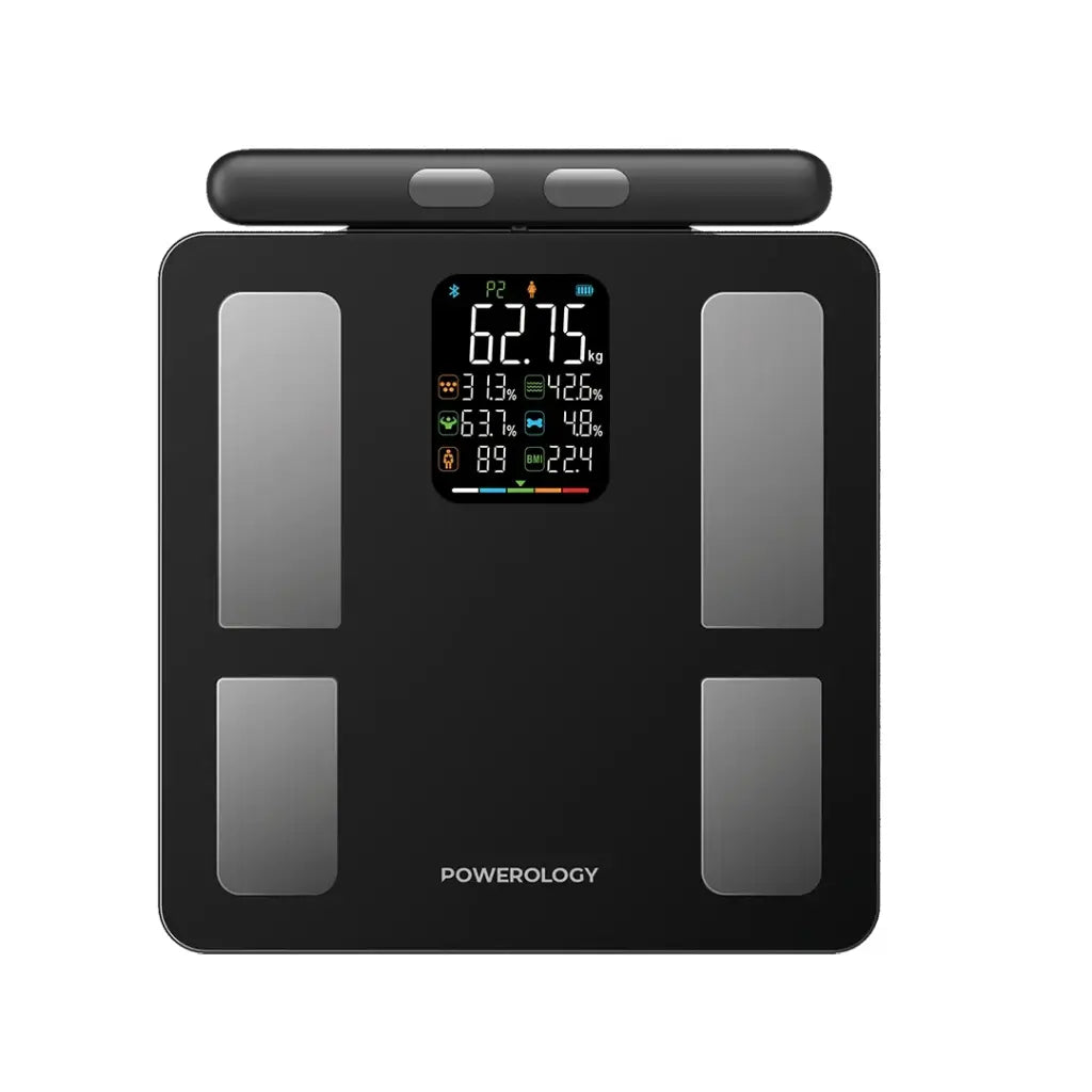 Powerology Advanced Precision Smart Scale - Black (P8EBSCALE)