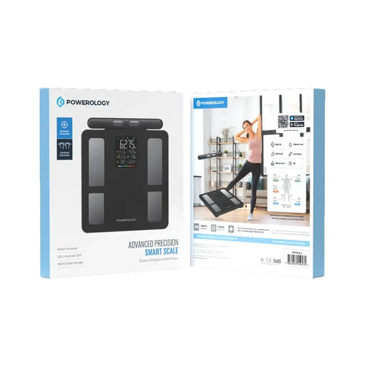 Powerology Advanced Precision Smart Scale - Black (P8EBSCALE)